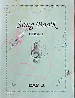 Casio songbook hot sale