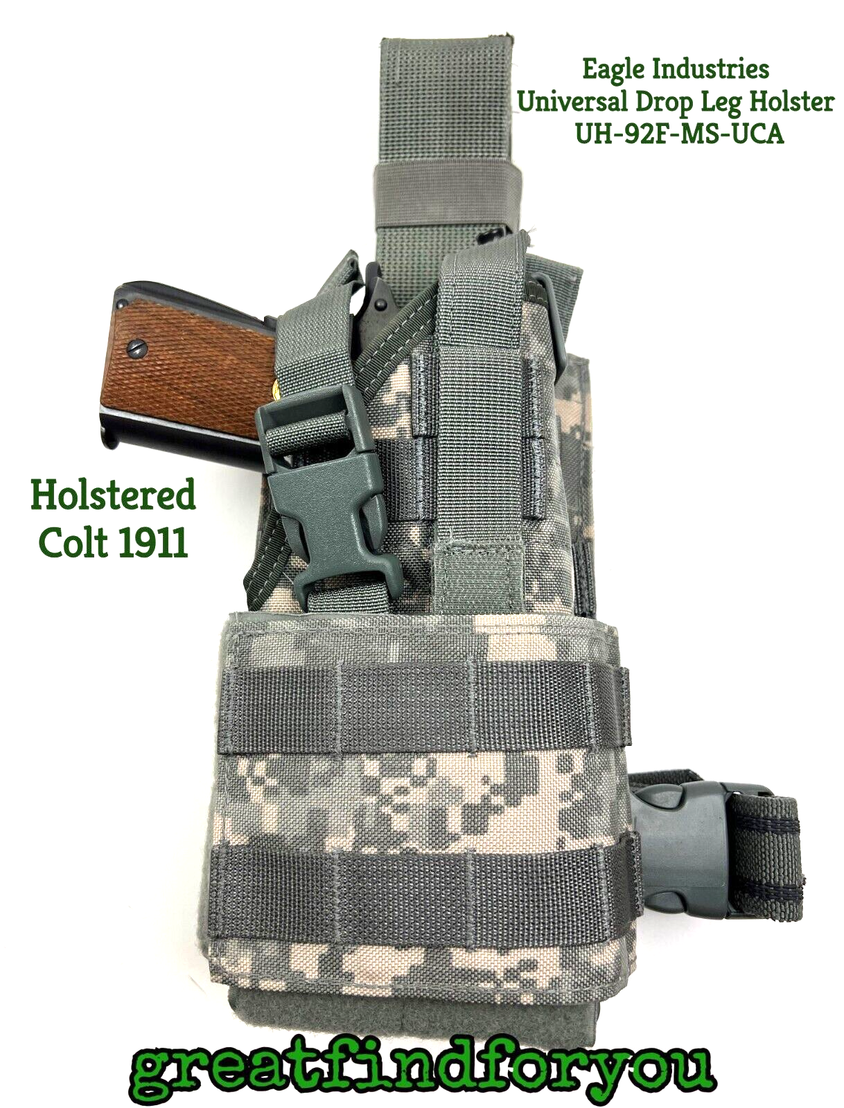 ホルスター UH-92F-MS-UCA Eagle Industries Universal Leg Holster UH-92F-MS-UCA