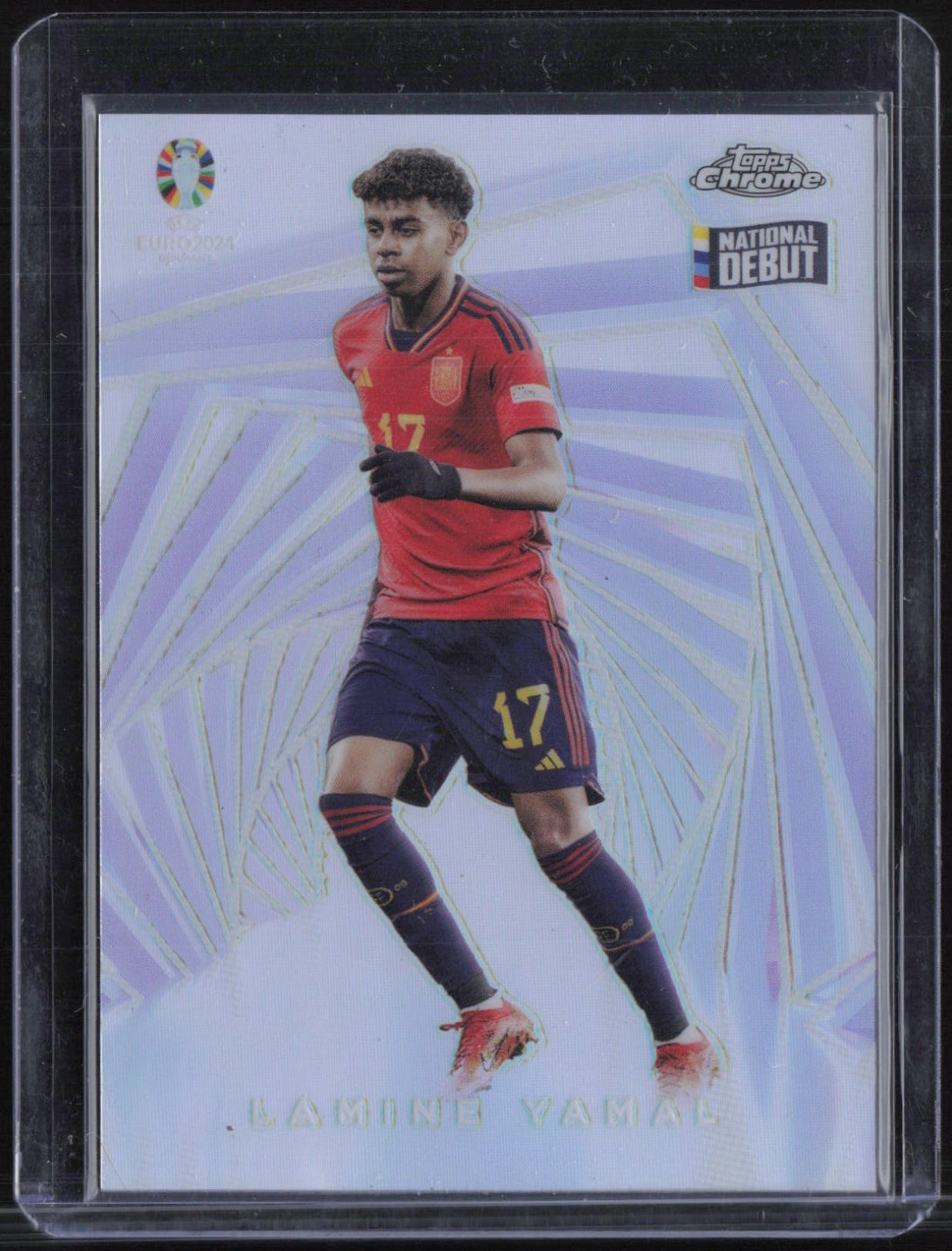 2024 Topps Chrome UEFA Hobby Masters #3 Lamine Yamal