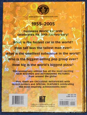 GUINNESS WORLD RECORDS 50th Anniversay Edition 2005 by Claire Freshfield(Editor)