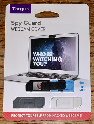 Targus Spy Guard Webcam Cover 3 pack  AWH012US ~ Protect Yourself! ~ NEW Sealed