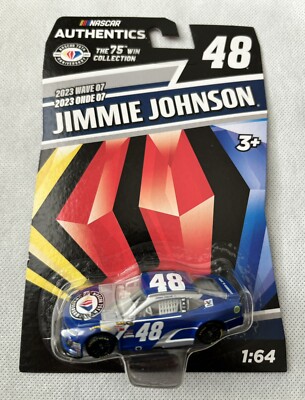 Nascar Authentics 2023 Wave 7 Jimmie Johnson 75th Win Lionel Racing 1/64 Diecast