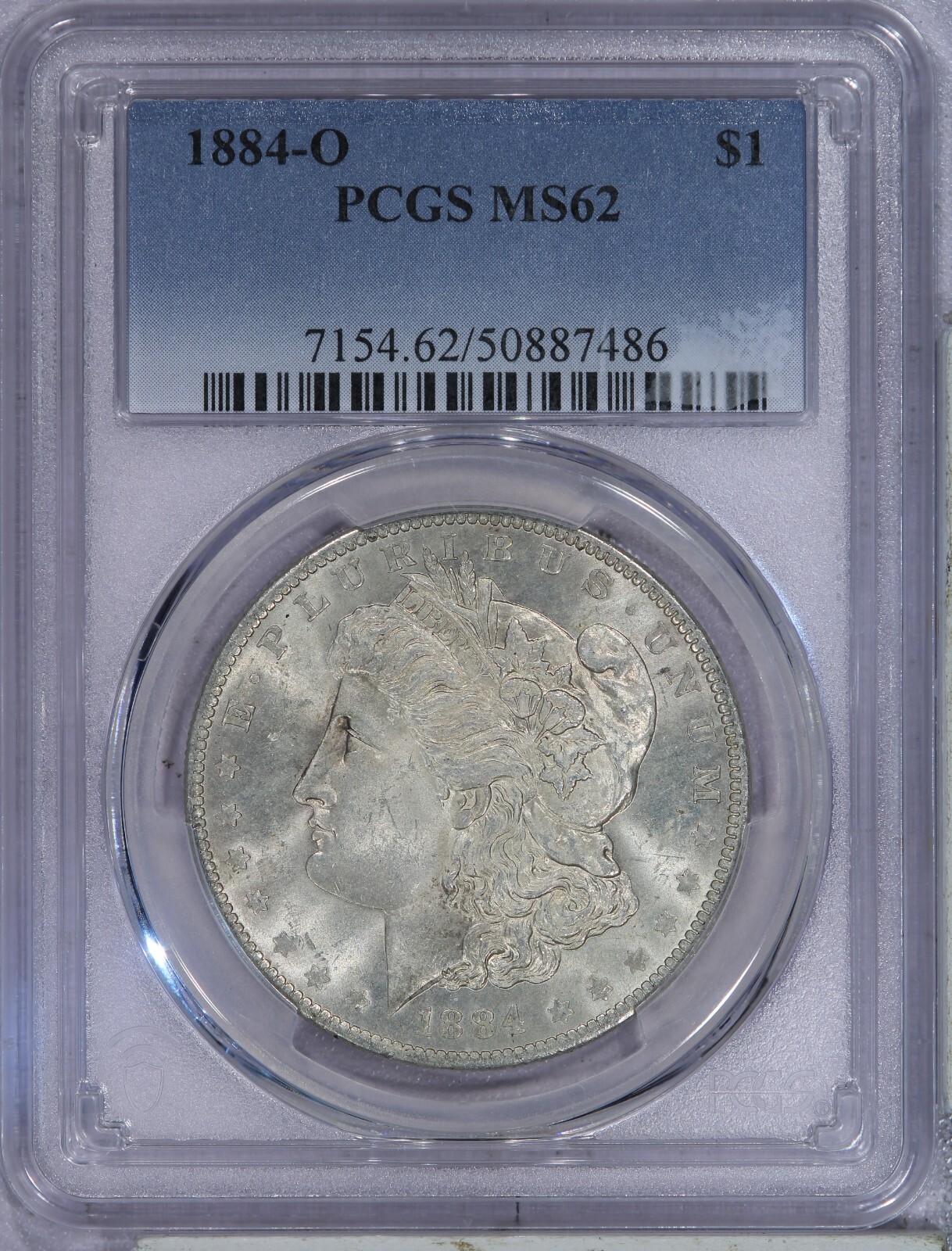 アメリカ　モルガンダラー銀貨1884 o MS-64 PCGS 1884-O Morgan Silver Dollar $1 PCGS MS62 | eBay