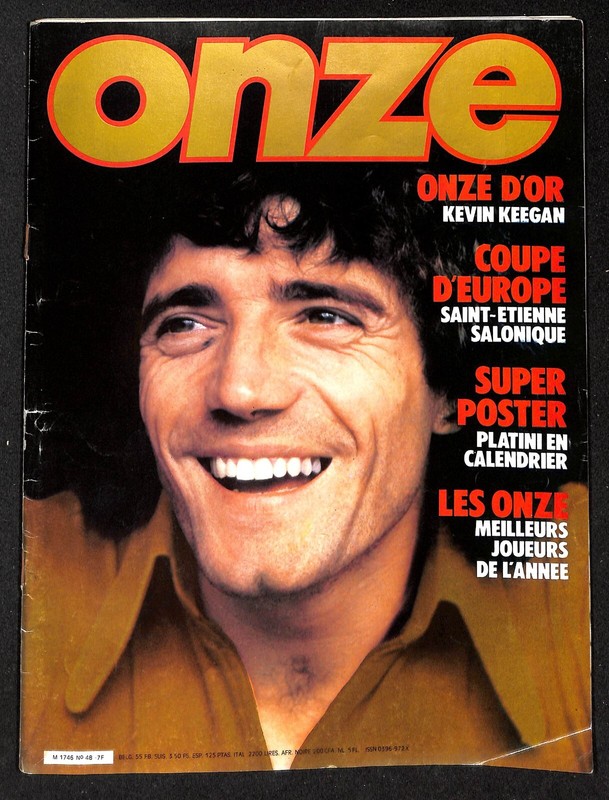 Journal Football Onze Keagan-Platini-Lens-Lille