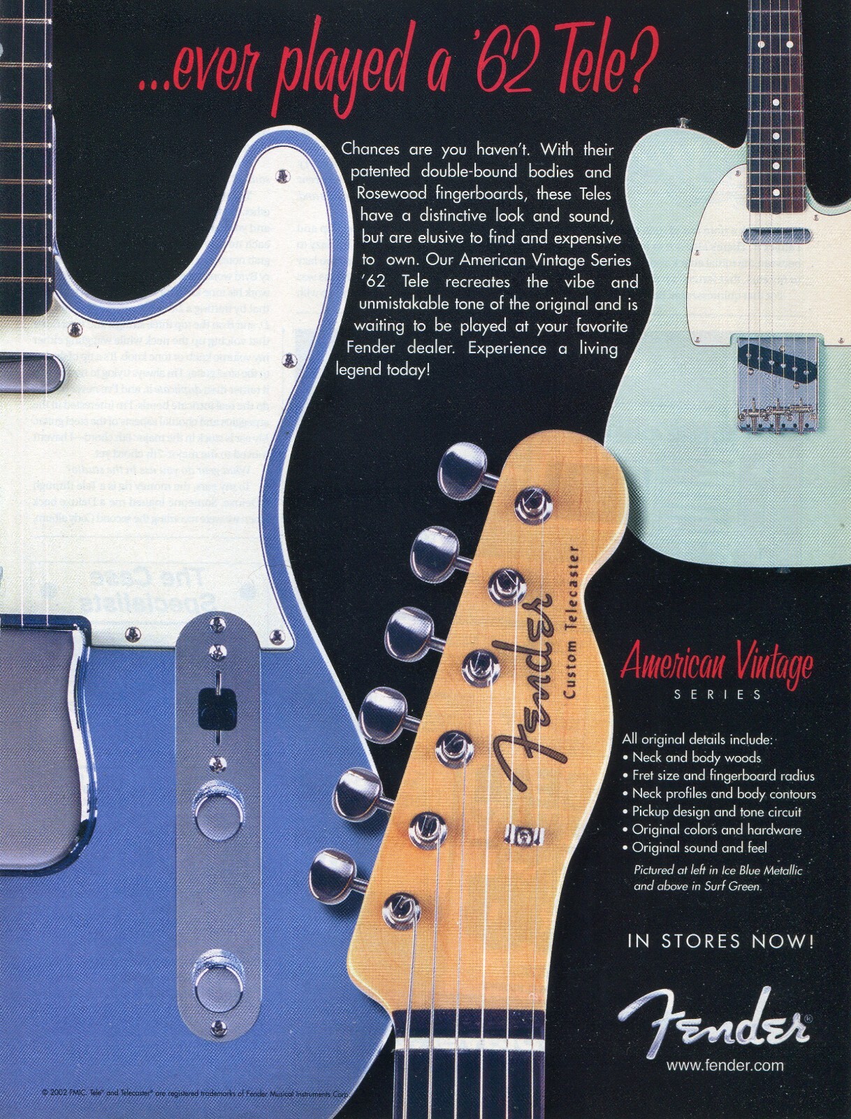 てるるるFender American Vintage ‘62 Tele Fender Limited Edition American Vintage '62 Telecaster
