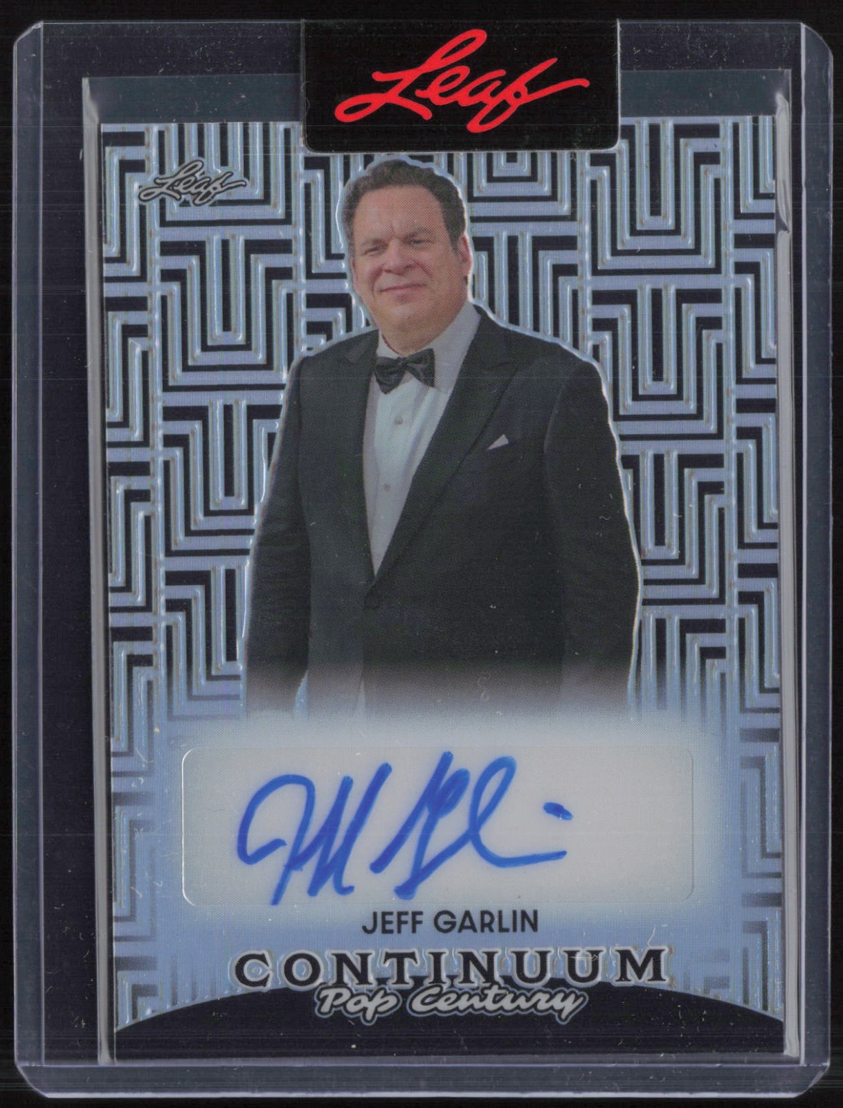 2023 Leaf Pop Century Continuum Black Jeff Garlin 5/10 Auto Autograph