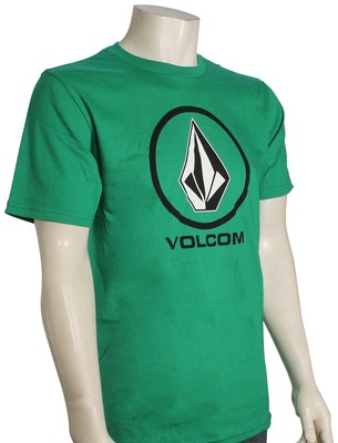 Футболка Volcom Crisp Stone — синергия зелёная — новинка