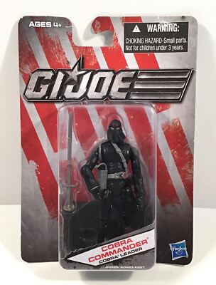 GI Joe Basic Cobra Commander Black Variant 2012 Dollar General