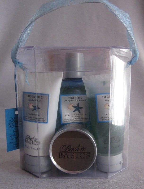 Back To Basics Marine Invigorating Pamper Kit / Set NIB