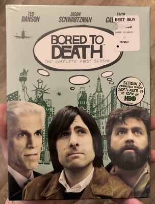 Bored to Death: The Complete First Season (DVD, 2010, 2-Disc Set) Brand New