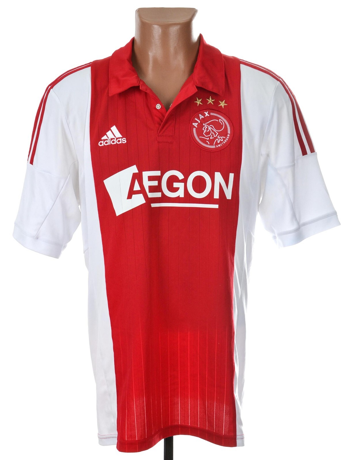 adidas Ajax ABN-AMR ユニフォーム　半袖シャツ　Lサイズ adidas Ajax ABN-AMR ユニフォーム 半袖シャツ Lサイズ - メルカリ