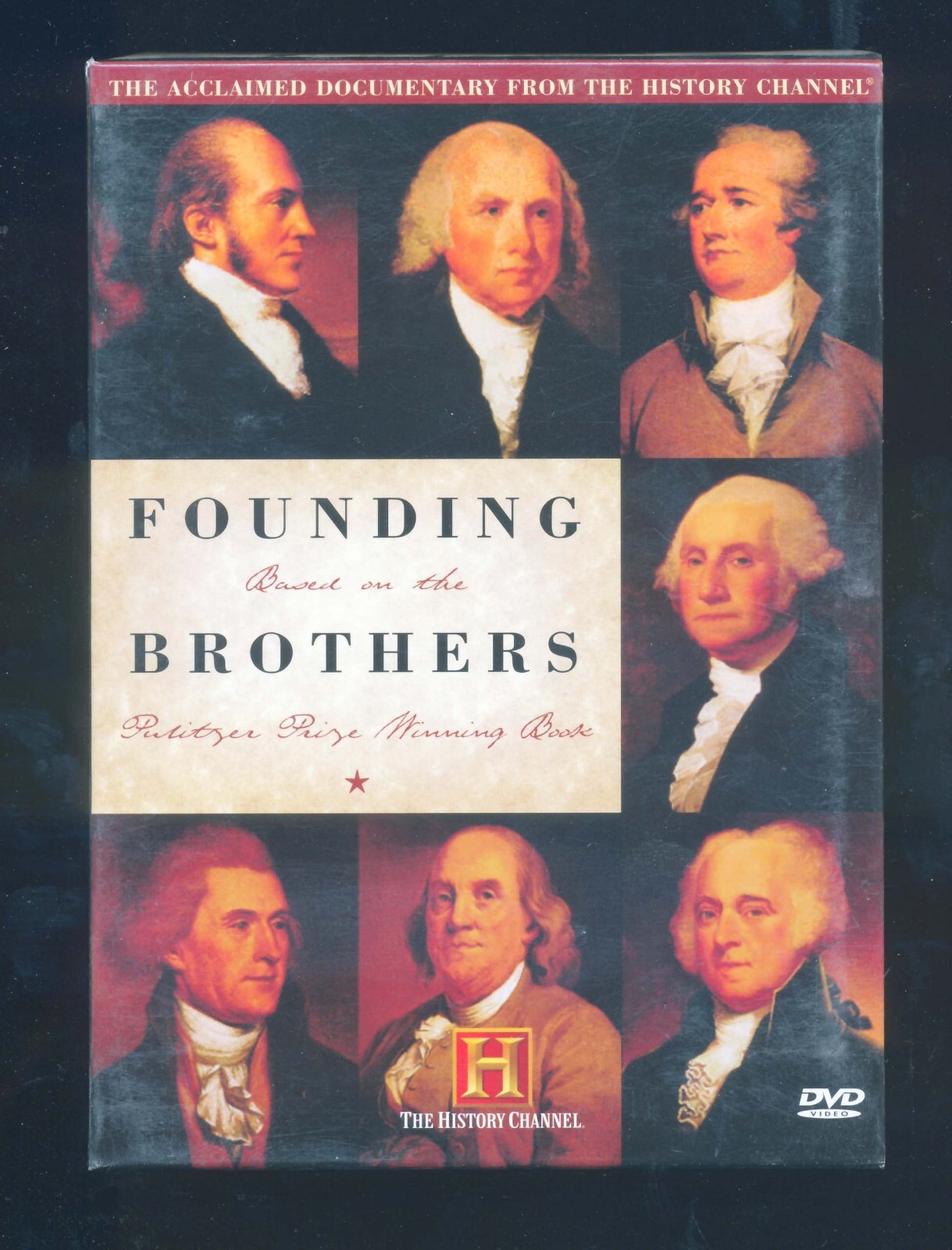 E38 - FOUNDING FATHERS HISTORY CHANNEL DVD SET 733961704815