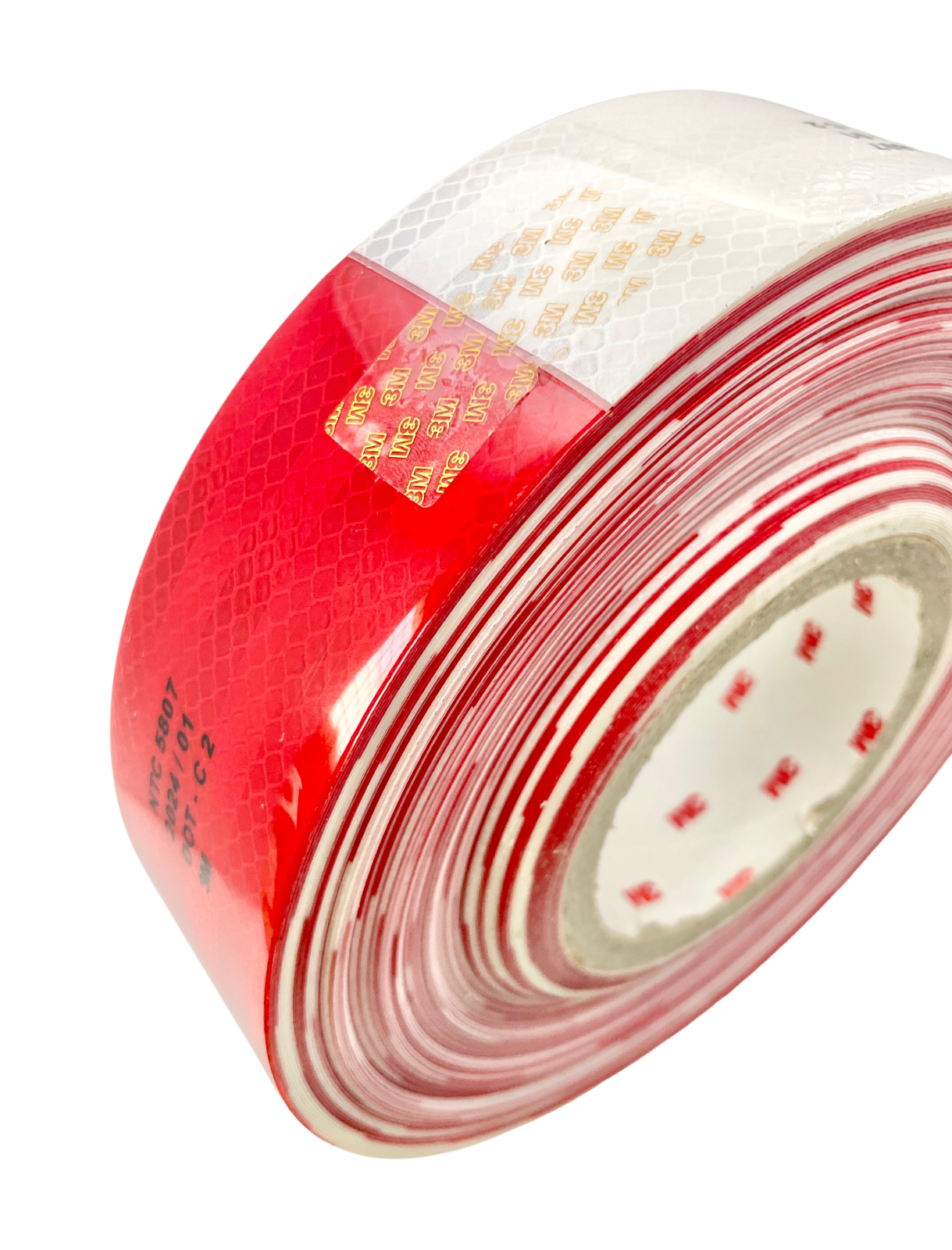 3M DOT-C2 Approved Reflective Conspicuity Tape for Trailers Red & White 2”x150’