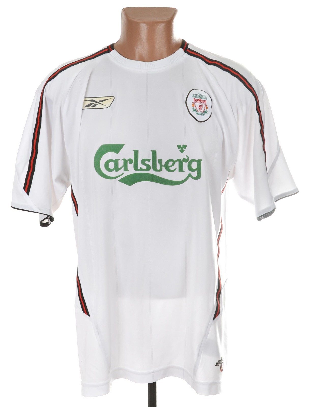 2003-04 Reebok Liverpool サッカーシャツ リヴァプール 2003/05 ALONSO #14 Liverpool Vintage Reebok Away Football