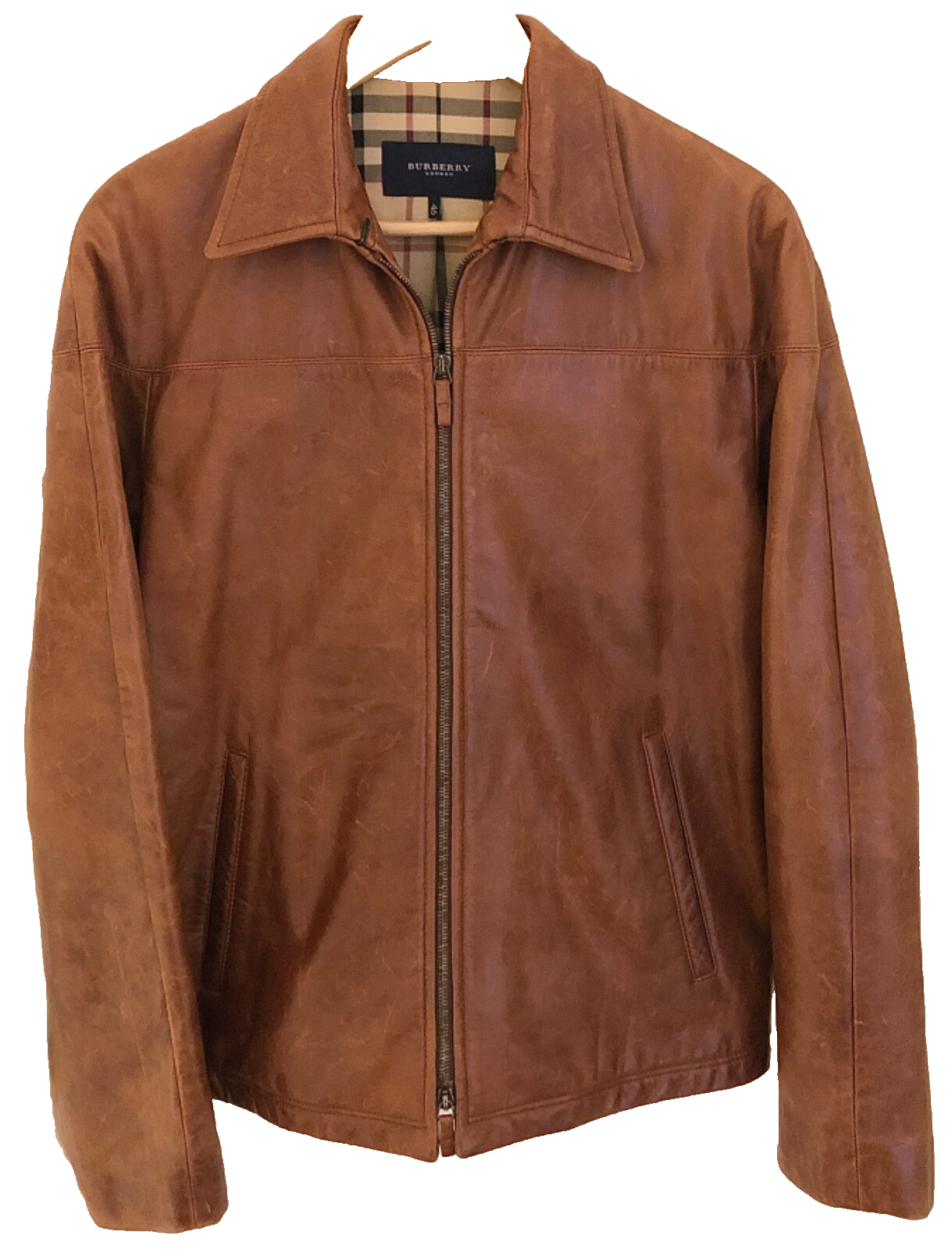 Burberry ジップアップ レザー ジャケット $_57.PNG?set_id=880000500F