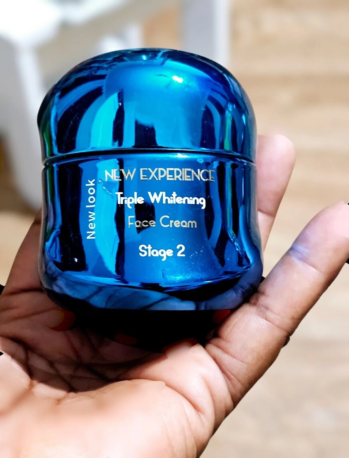 New Experience Triple Whitening Face Cream Stage 2 BLUE