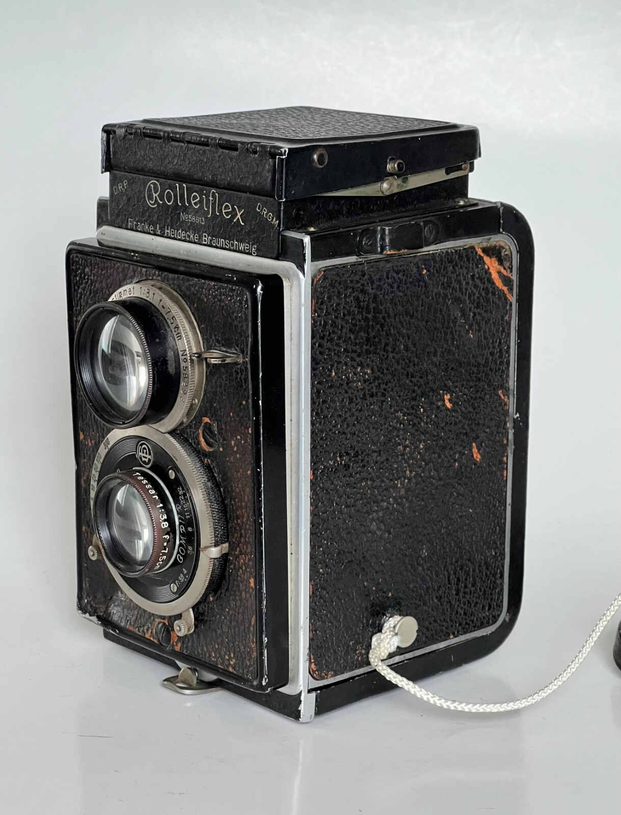 ジャンク品 Rolleiflex Carl Zeiss Jena Tessar② ROLLEIFLEX K1 -612 - f/3.8 Zeiss Jena Tessar - Compur