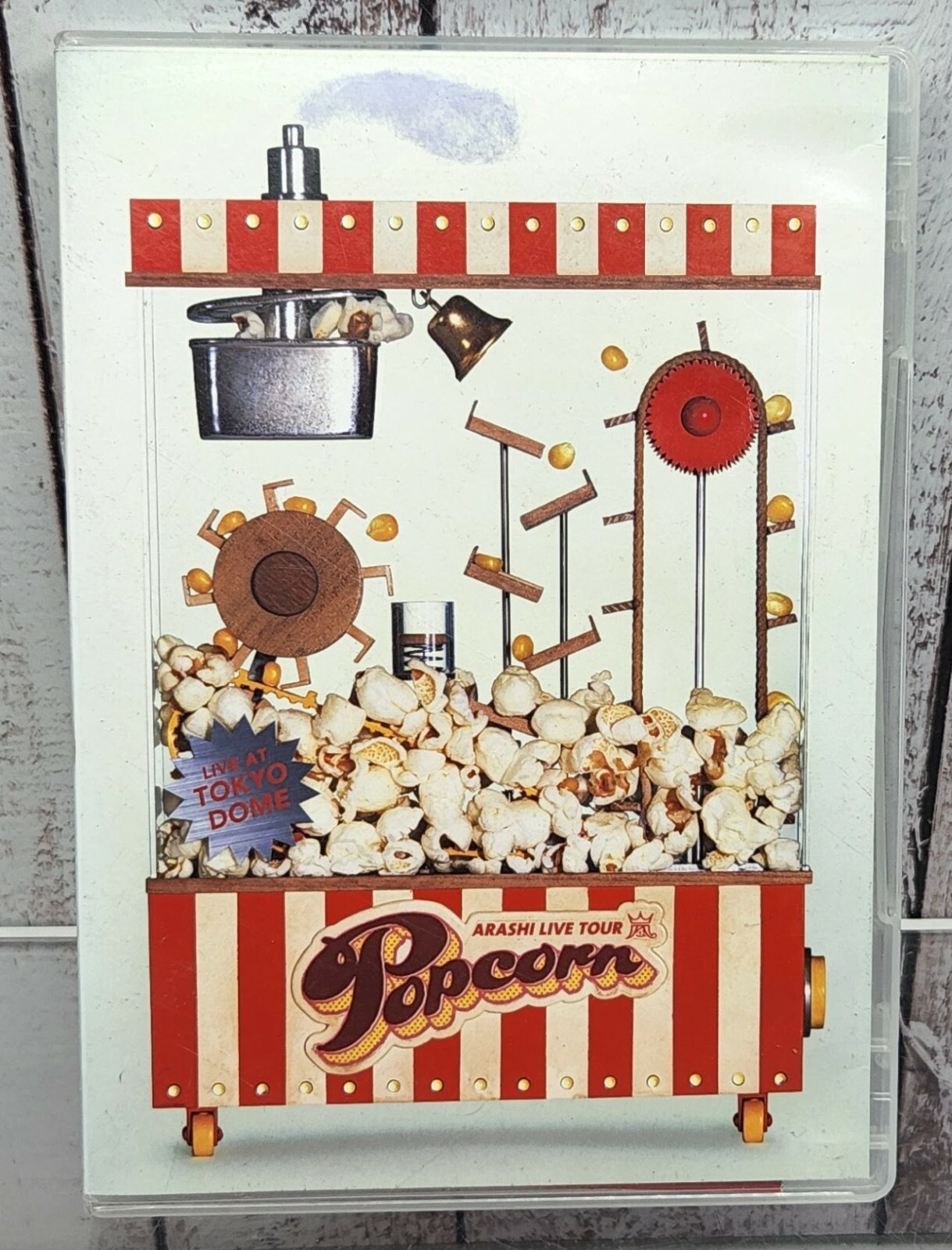 Arashi 2012 ARASHI LIVE TOUR Popcorn Full Member Clear File