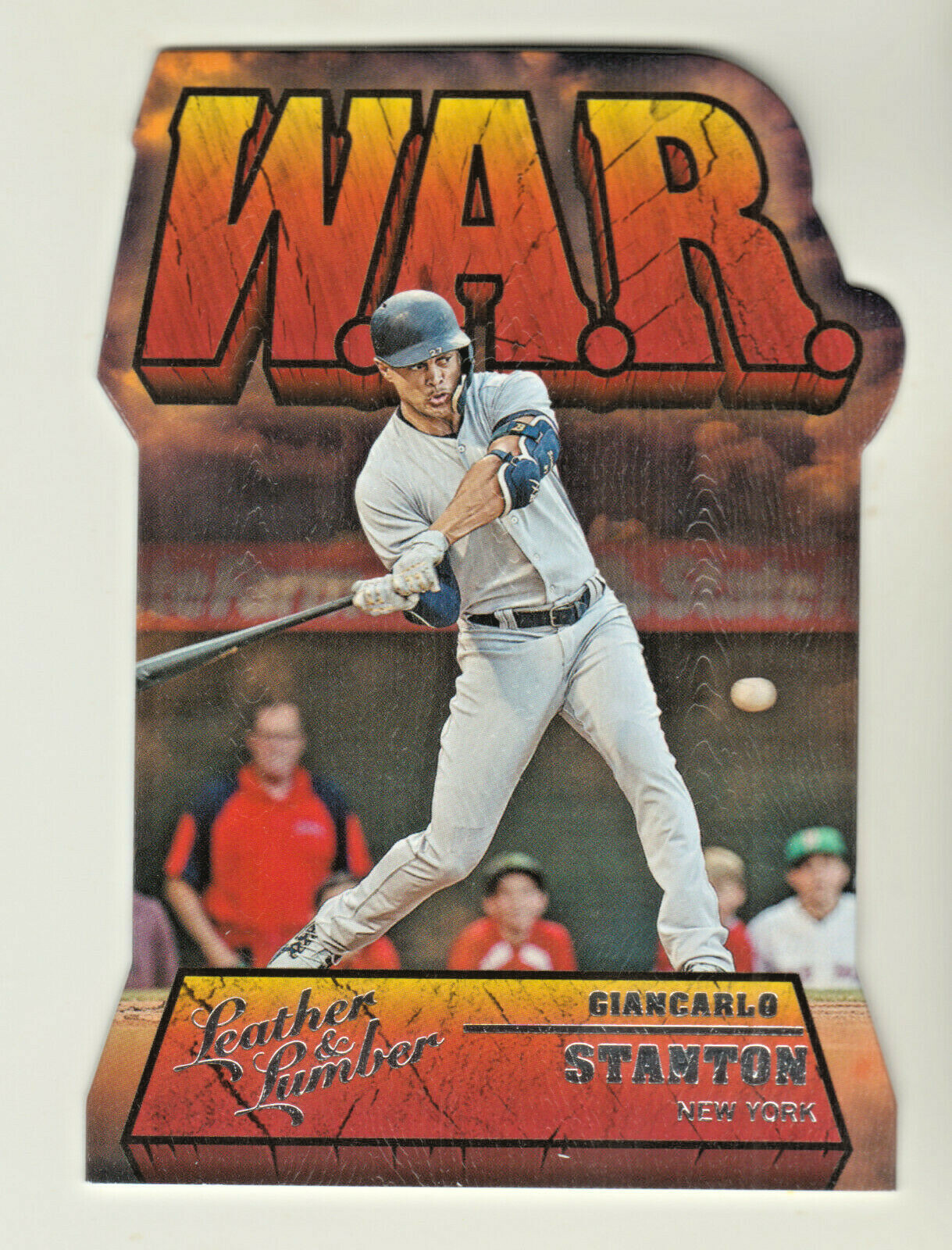 2019 Panini Leather & Lumber W.A.R. #WAR-7 GIANCARLO STANTON