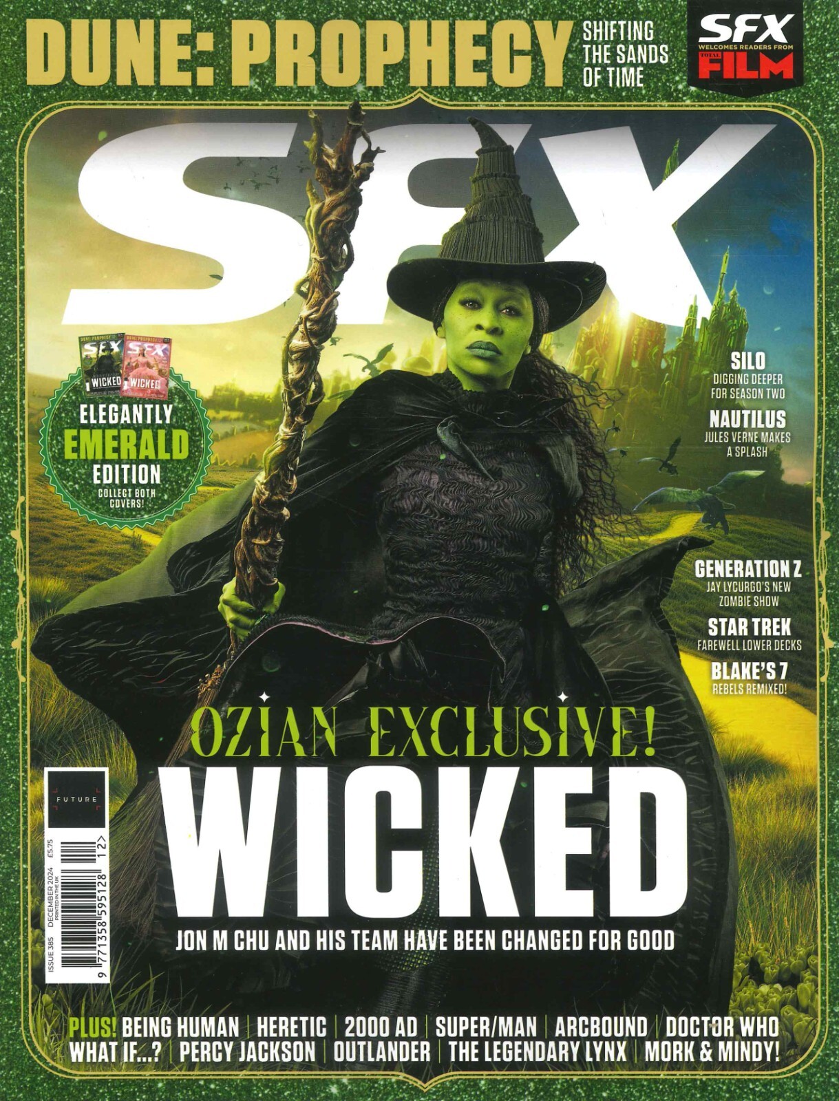 UK SFX Magazine: Emerald Edition, Wicked, Cynthia Erivo