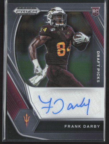 2021 Panini Prizm Draft Picks Frank Darby #DPA-FDA
