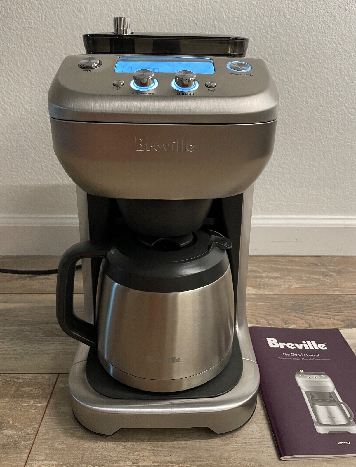 Breville - The Grind Control BDC650 BSS 12-Cup Coffee Maker