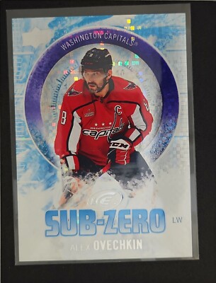 2023-24 Upper Deck Ice Sub-Zero Alexander Ovechkin #SZ-1