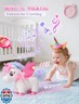SOLIEHOO Unicorn Toys for Girls Age 4-6 Unicorns Gifts, Walking Talking Singing Interactive Unicorn with Light up Princess Cape, Remote Control Plush Unicorn Pet Care Toy for Toddler Girl Age 3 4 5 6