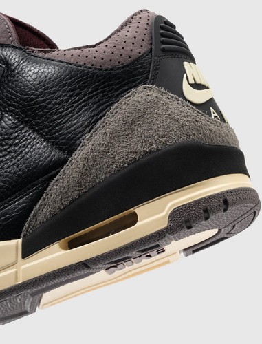 Pre-owned Jordan Air  3 A Ma Maniere Wyws Black Violet Ore Size 14.5w/13m ✅fast Shipping?✅