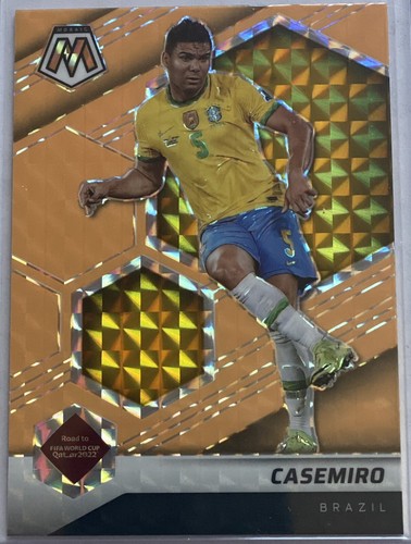 2021-22 Mosaic FIFA World Cup Orange Fluorescent Prizm #157