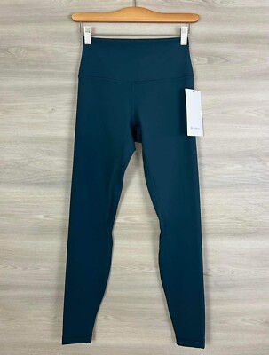 Lululemon Align Pant High Rise 25'' Nulu Size 4 Submarine SUBM 26187
