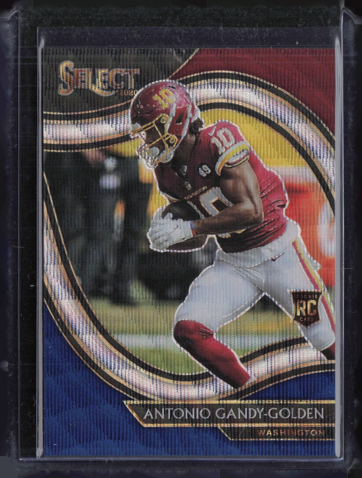 2020 Panini Select Tri Color Prizm Field Level #383 Antonio Gandy-Golden 9/75 RC