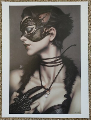 Catwoman  Poster Art Print by Stanley 'Artgerm' Lau 12x16 - Selina Kyle - Batman