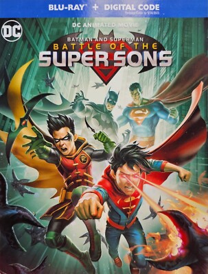Batman and Superman: Battle of the Super Sons (Blu-ray, 2022) New/Sealed 