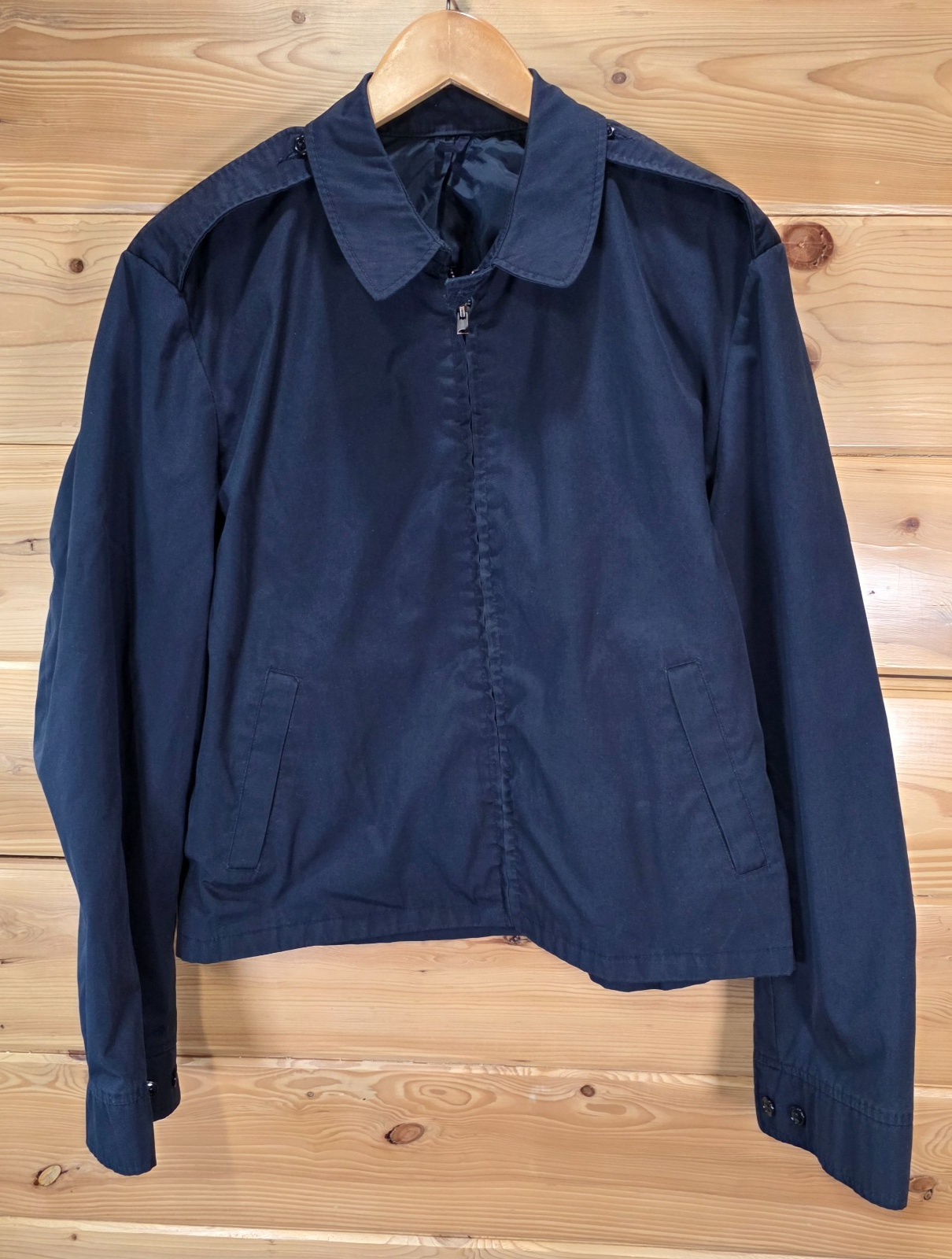 US NAVY ジャケット VTG 60s US Navy Utility Deck Jacket Men M/L Blue Scovill