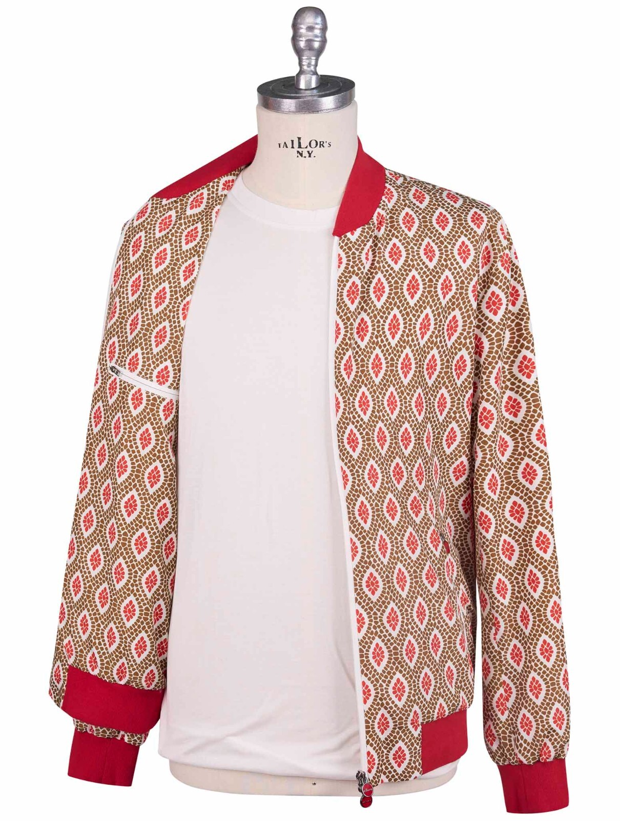 Pre-owned Kiton Coat 100% Sz 40 Us 50 Eu Tc56 In Multicolor