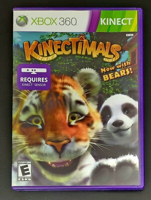 Kinectimals: Now With Bears (Microsoft Xbox 360, 2011) Game CIB Complete Tested