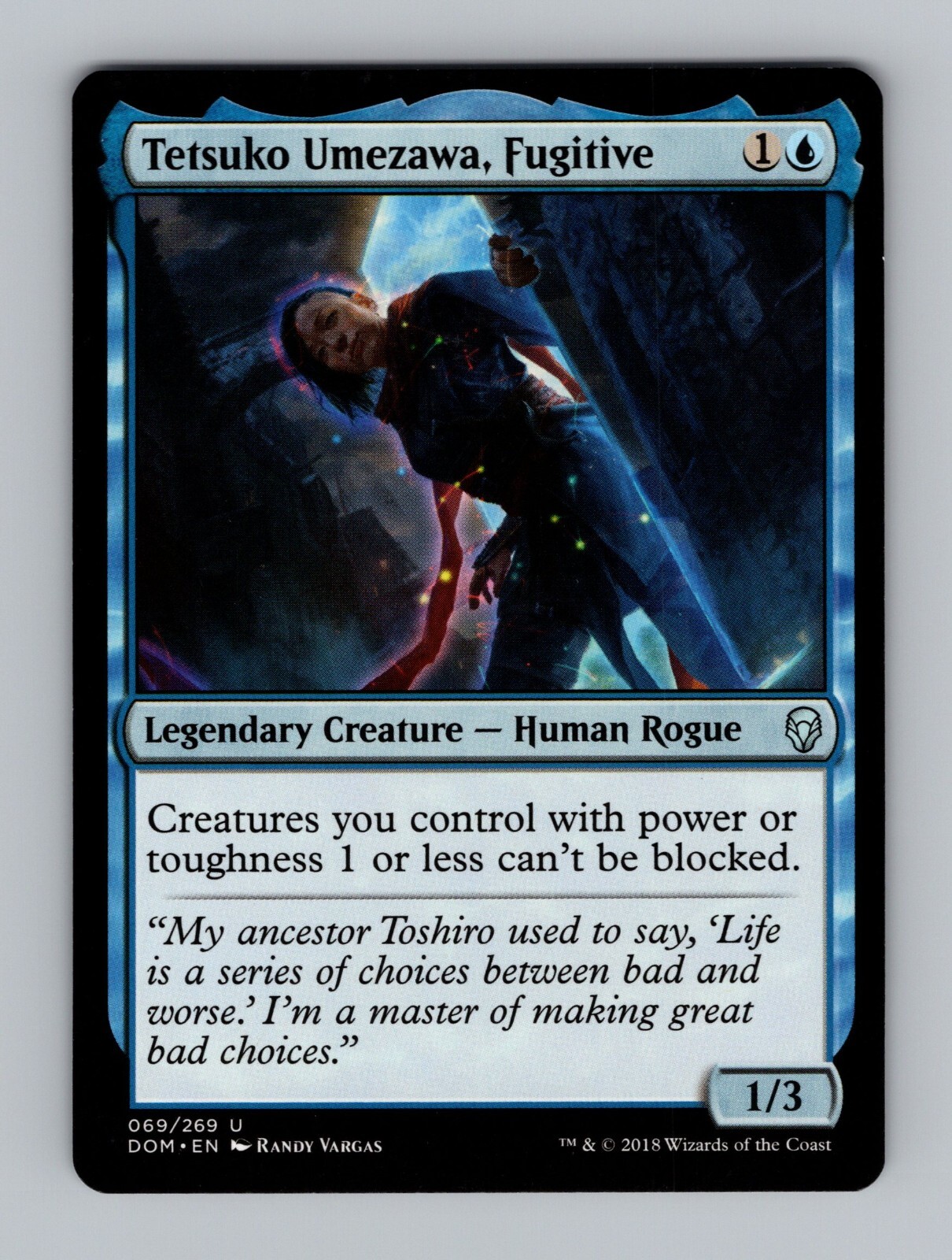 Tetsuo Umezawa 英語 en LEG mtg 梅澤 再録禁止 Tetsuo Umezawa regular from Legends (LEG) MTG Proxy - magic