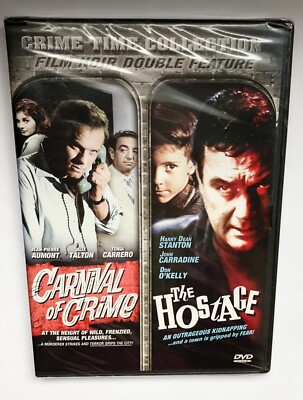 Film Noir DVD Double Feature Carnival of Crime & The Hostage New Sealed