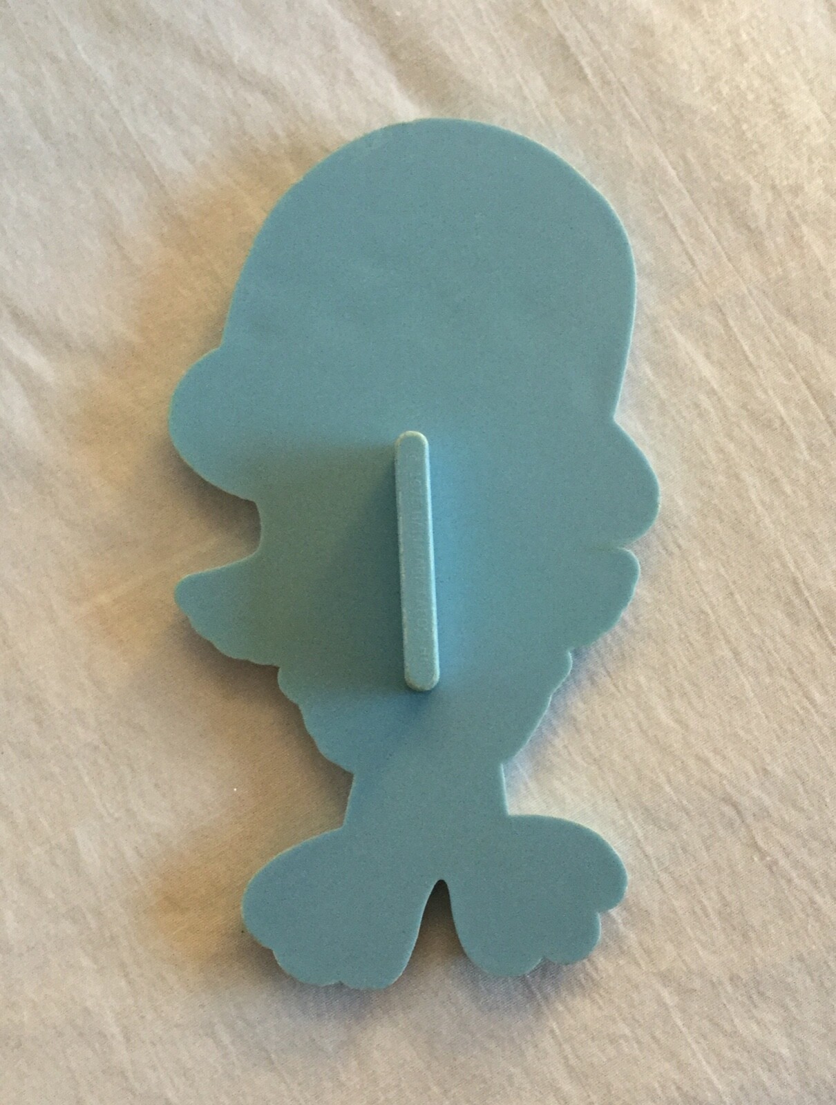 Vintage Hallmark Cards Inc. Easter Chick With Hat Blue Cookie Cutter