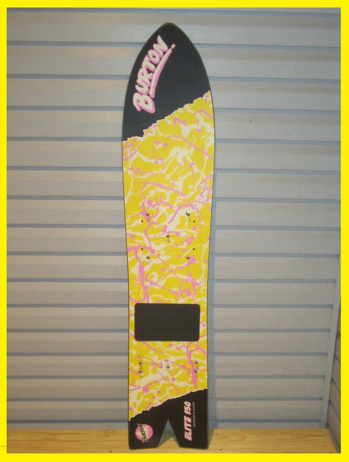 BURTON ELITE 150 SNOWBOARD SWALLOWTAIL RETRO VINTAGE SPLIT BURTON ELITE 150 SNOWBOARD SWALLOWTAIL RETRO VINTAGE SPLIT