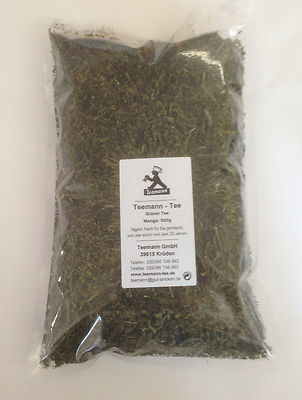 Teemann-Tee: Grüntee China Sencha OP, Artikel 4000, 500g