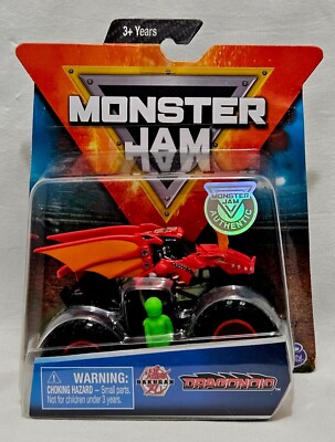 2019 MONSTER JAM - BAKUGAN DRAGONOID -  MONSTER TRUCK 1:64