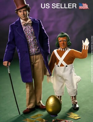 1/6 Willy Wonka & Oompa Loompa Figure Set - PreOrder - US Seller