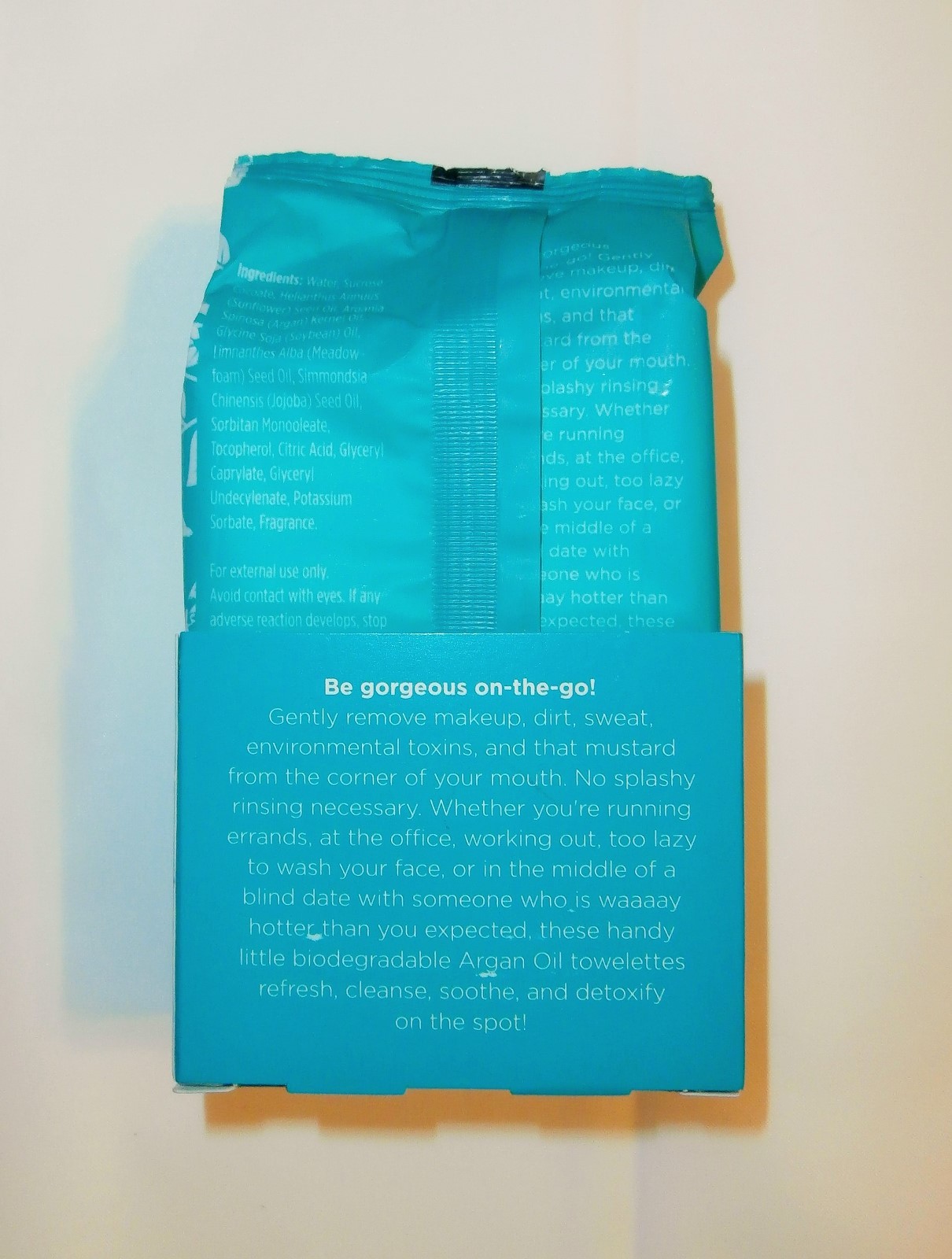 Coconut & Argan Oil Cleansing Towelettes Acure Organics (2 pkgs) 30ct each