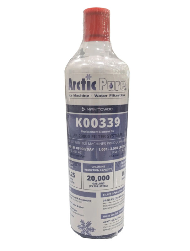 Manitowoc K00339 Water Filter Replacement Cartridge