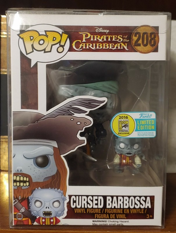 cursed barbossa funko pop