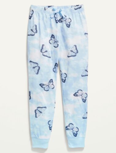 Old Navy Girls Size XS - Medium ~ Butterfly Printed Jersey Pajama Pants Joggers