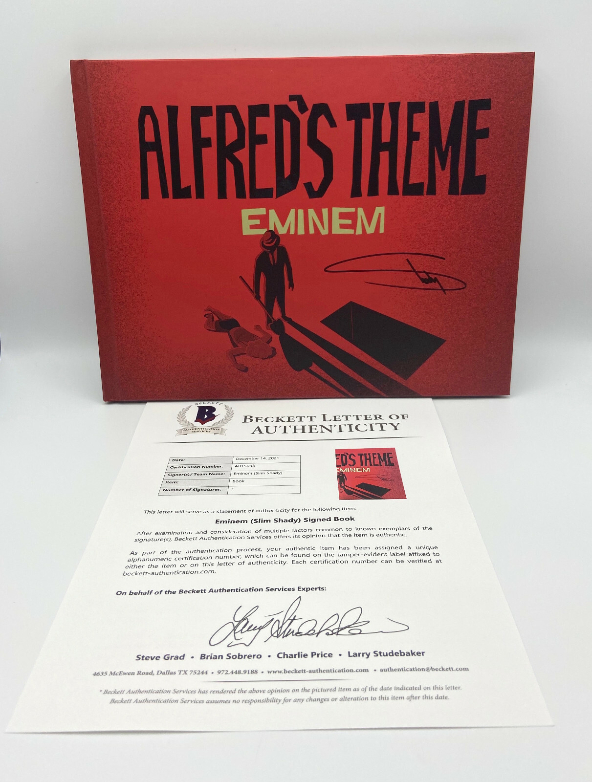こ*ん様 Eminem　サイン　エミネム　Shady 写真　証明書付き こ*ん様 Eminem サイン エミネム Shady 写真 証明書付き - メルカリ