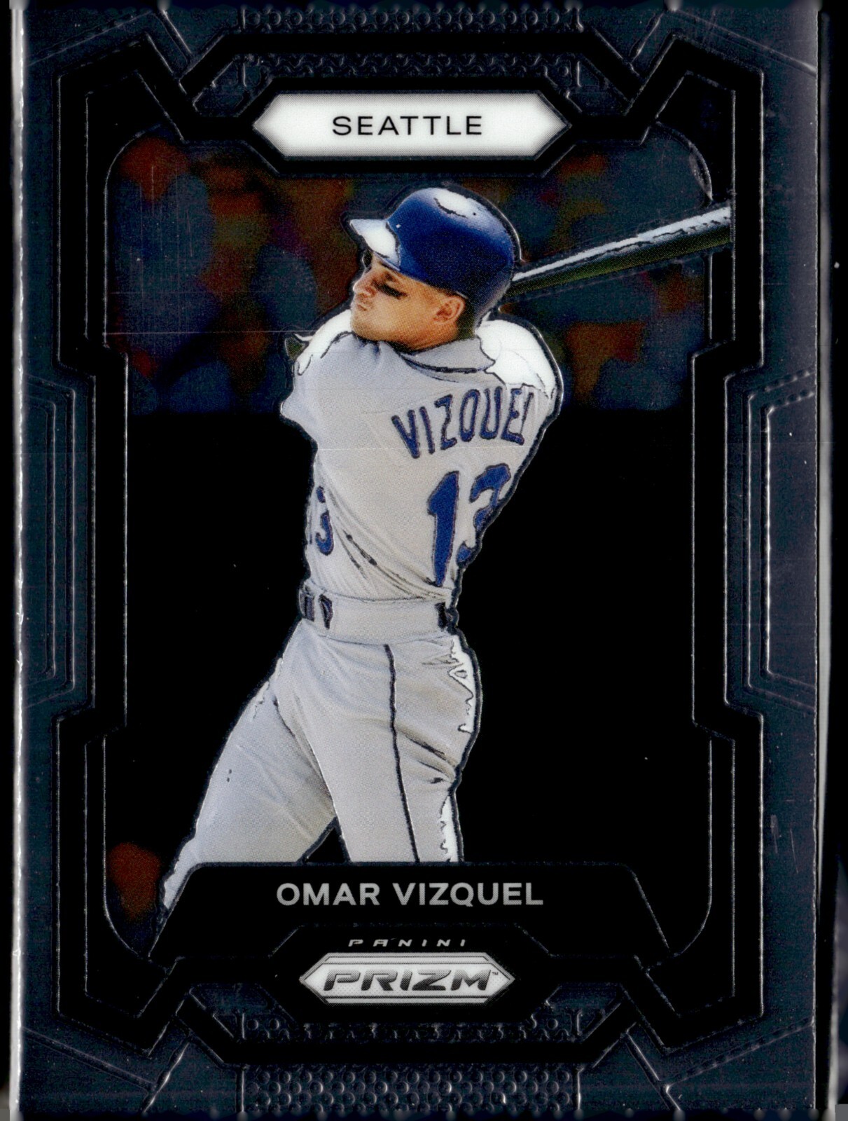 2024 Panini Prizm Baseball #39 Omar Vizquel - Seattle